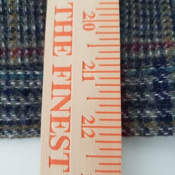 International Scene Wool Plaid Jacket Vintage Lined Button Front Womens Size 12 - Picture 14 of 14